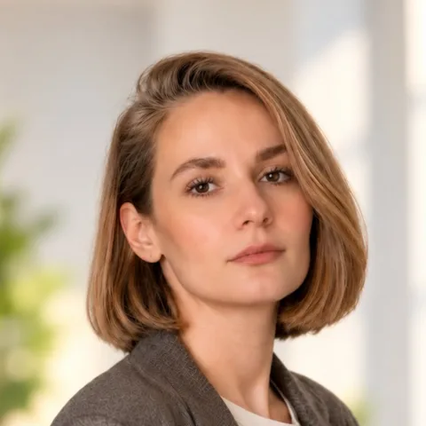 Portrait of Fora Fereydouni, co-founder and CEO of Cognitai.
